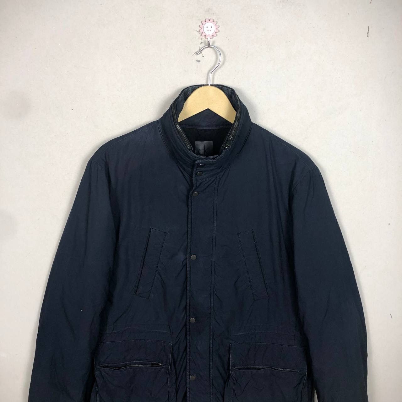 Calvin Klein Calvin Klein Jacket Hidden Hoodie Medium Size US M / EU 48-50 / 2 - 3 Thumbnail