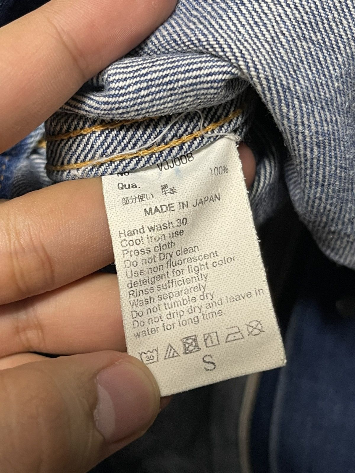 Vanquish Vanquish Type 2 Light Indigo Denim Size US S / EU 44-46 / 1 - 7 Thumbnail