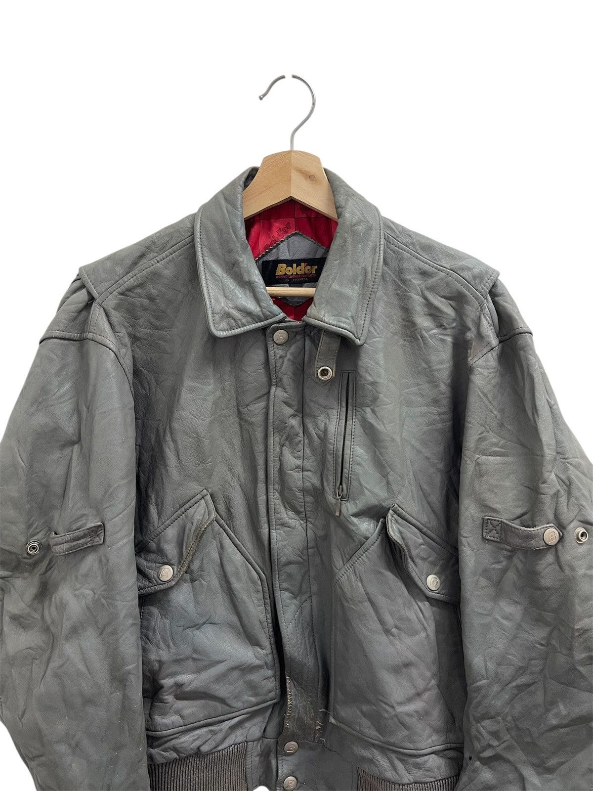 Honda Boldor By Honda Leather Flight Jacket Size US S / EU 44-46 / 1 - 3 Thumbnail