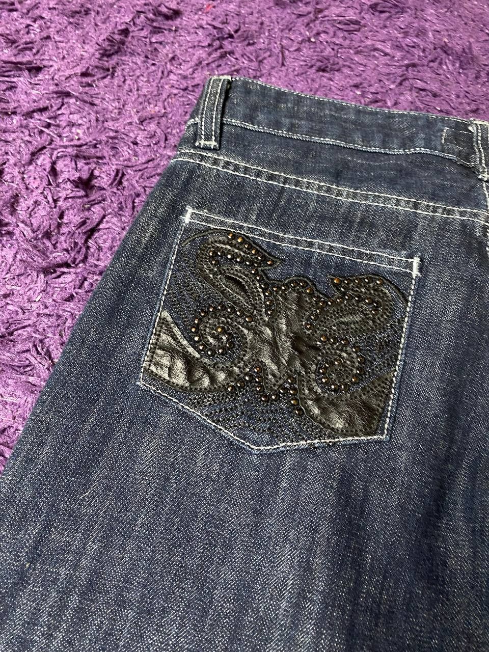 Just Cavalli vintage Just Cavalli jeans luxury Y2K made in Italy Size 30" / US 8 / IT 44 - 20 Thumbnail