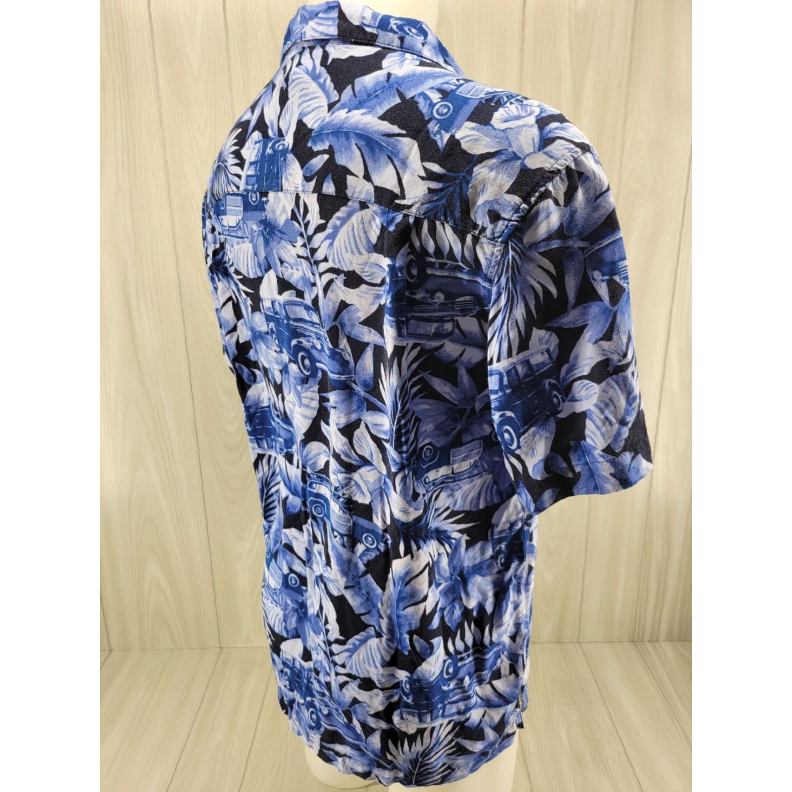 Panama Jack VINTAGE Panama Jack Hawaiian Surfboard Woody Station Wagon Men’s L Surf Button Up Shirt Panama Jack Size US L / EU 52-54 / 3 - 4 Thumbnail