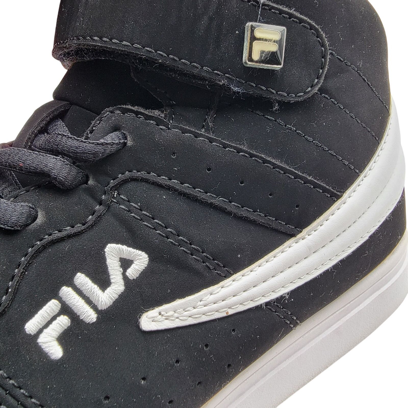 Fila Fila Vulc 13 Mid Top Black/white Women US 8 Sneakers Lace Up Size US 8 / IT 38 - 6 Thumbnail