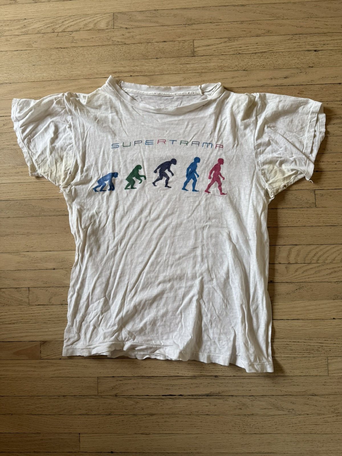 Vintage Vintage Supertramp t shirt Size US S / EU 44-46 / 1 - 1 Thumbnail