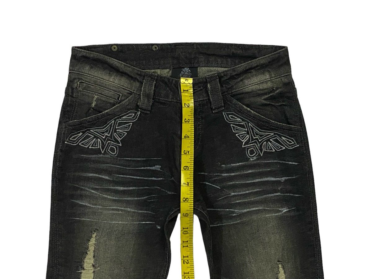 semanticdesign Semantic Design Flare Ripped Distressed Jeans Size 28" / US 6 / IT 42 - 5 Thumbnail