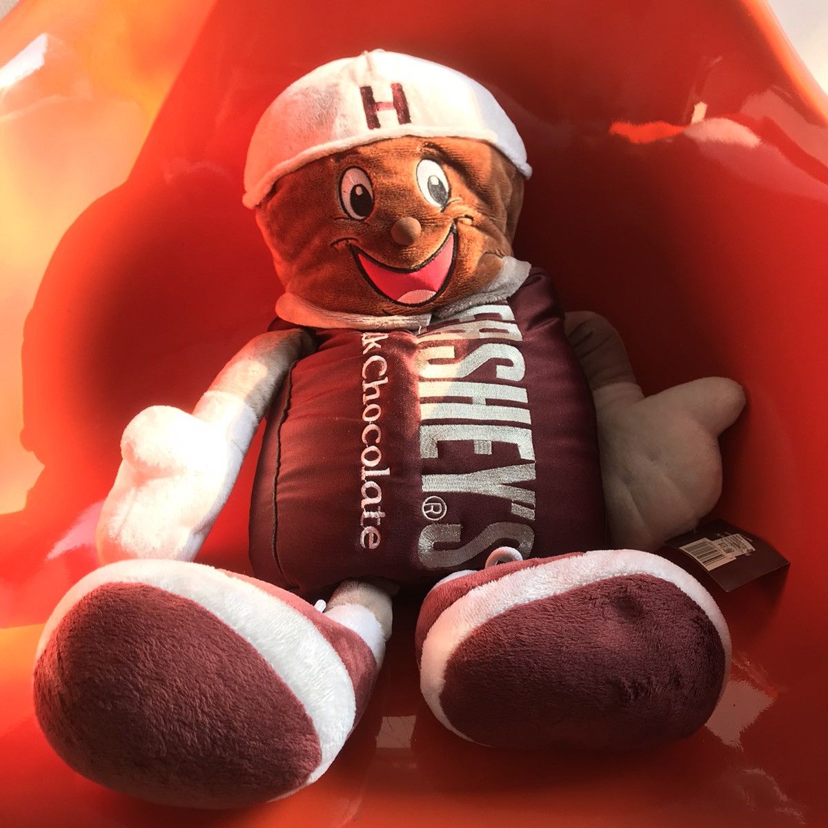 CHOCOOLATE × Medicom Toy × Vintage Vintage 90s Hershey's Chocolate Bar Man Microbead Pillow dol Size ONE SIZE - 8 Thumbnail