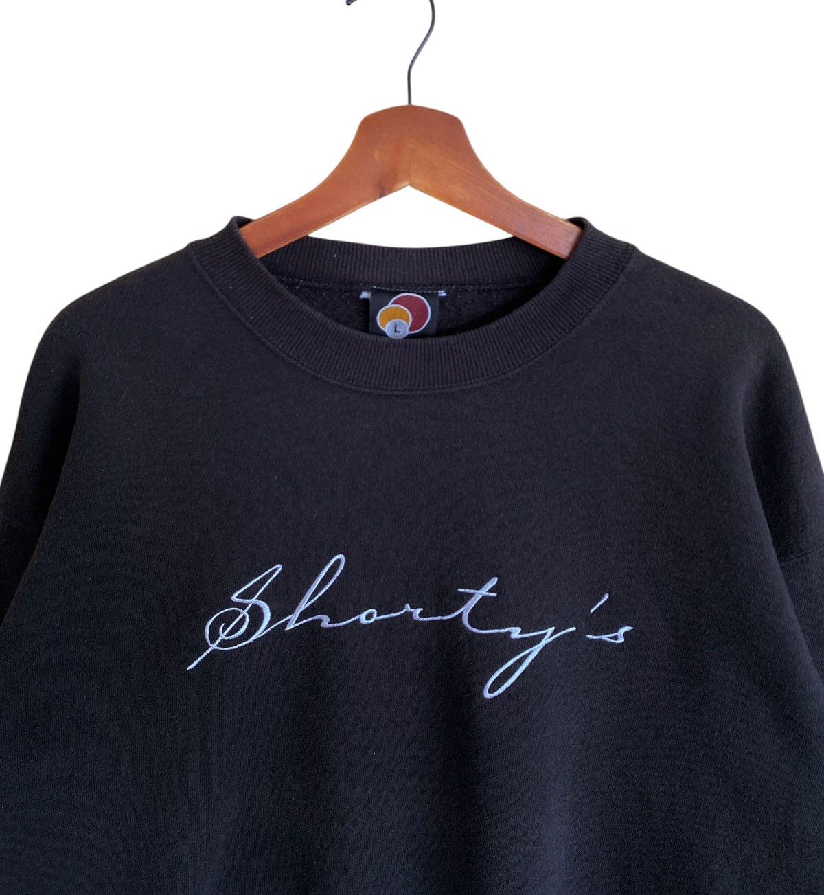 Shorty's Skateboards Very Rare Vintage Brand Shortys Skateboard Sweatshirt 1990s Size US L / EU 52-54 / 3 - 3 Thumbnail