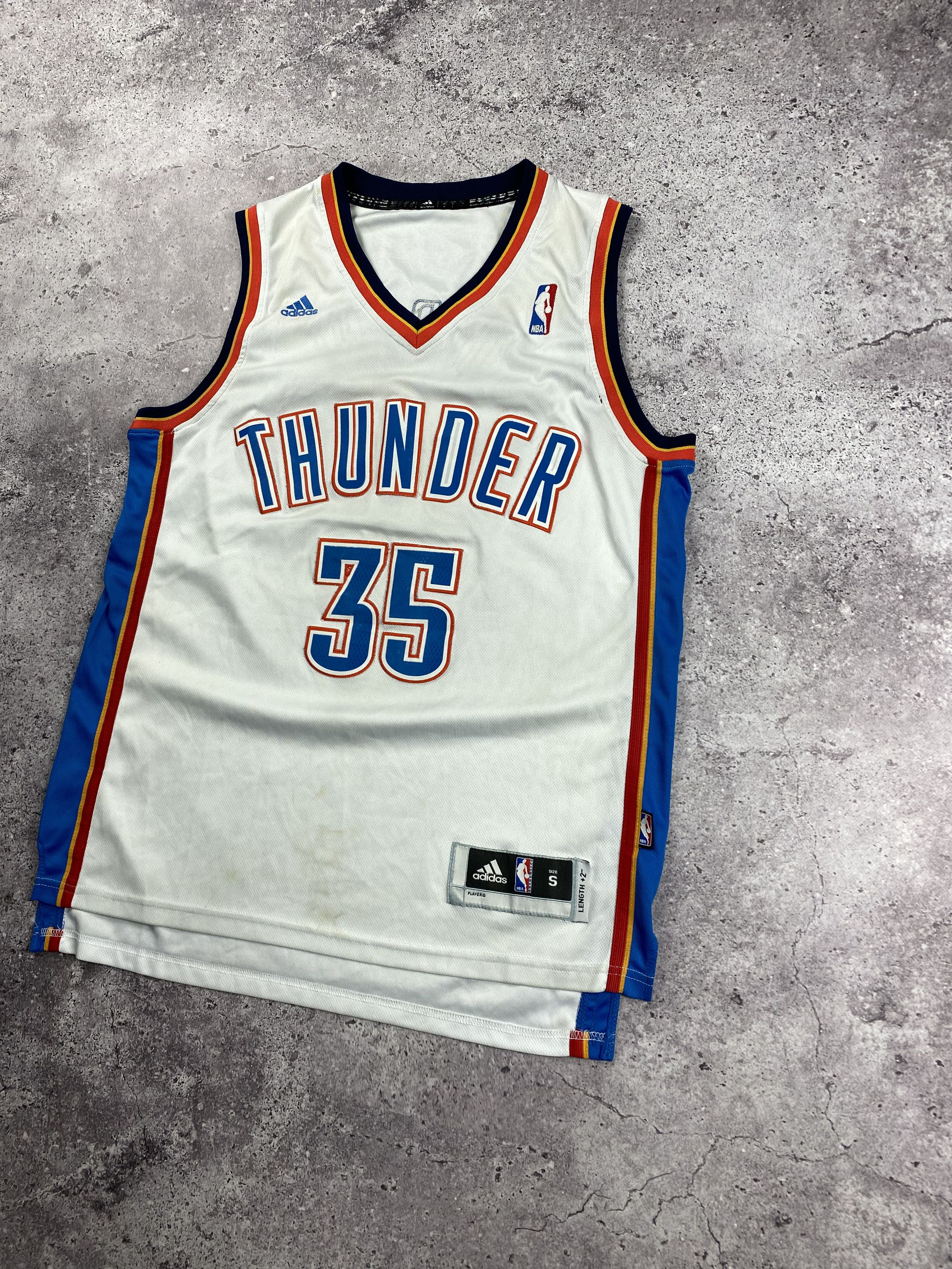 Adidas × NBA Vintage Adidas Kevin Durant OKC Thunder NBA Jersey Size US S / EU 44-46 / 1 - 3 Thumbnail