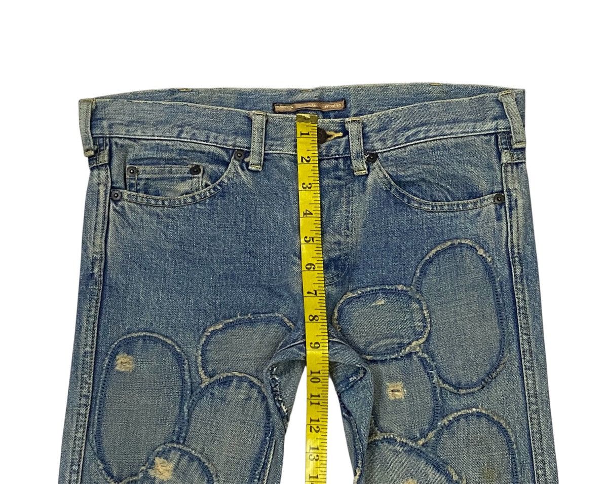Cosmic Wonder Rare🔥1999 Cosmic Wonder ‘MADONNA’ Patchwork Distressed Denim Size 30" / US 8 / IT 44 - 19 Thumbnail