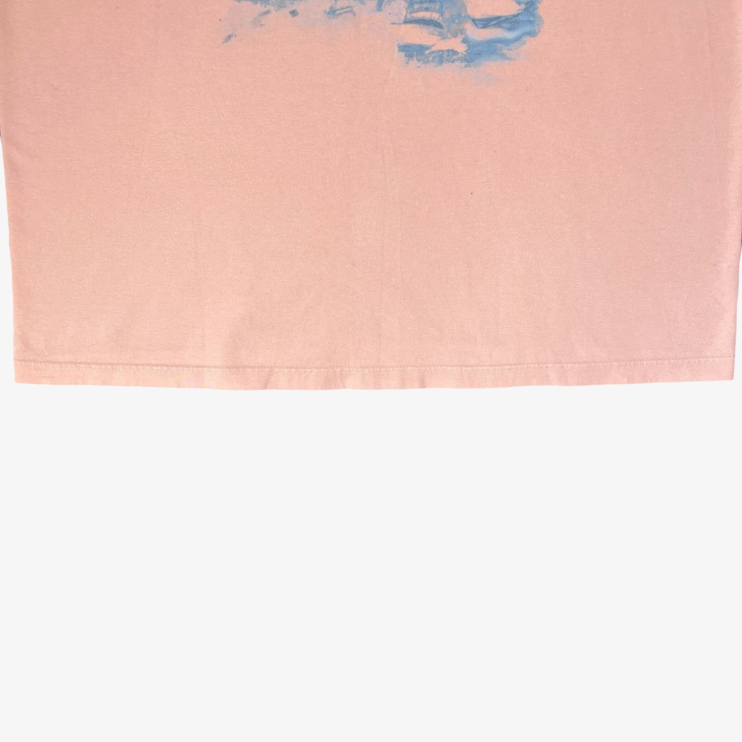 Ralph Lauren Vintage 90s Ralph Lauren Fishing Print Pink T-Shirt Size US L / EU 52-54 / 3 - 6 Thumbnail