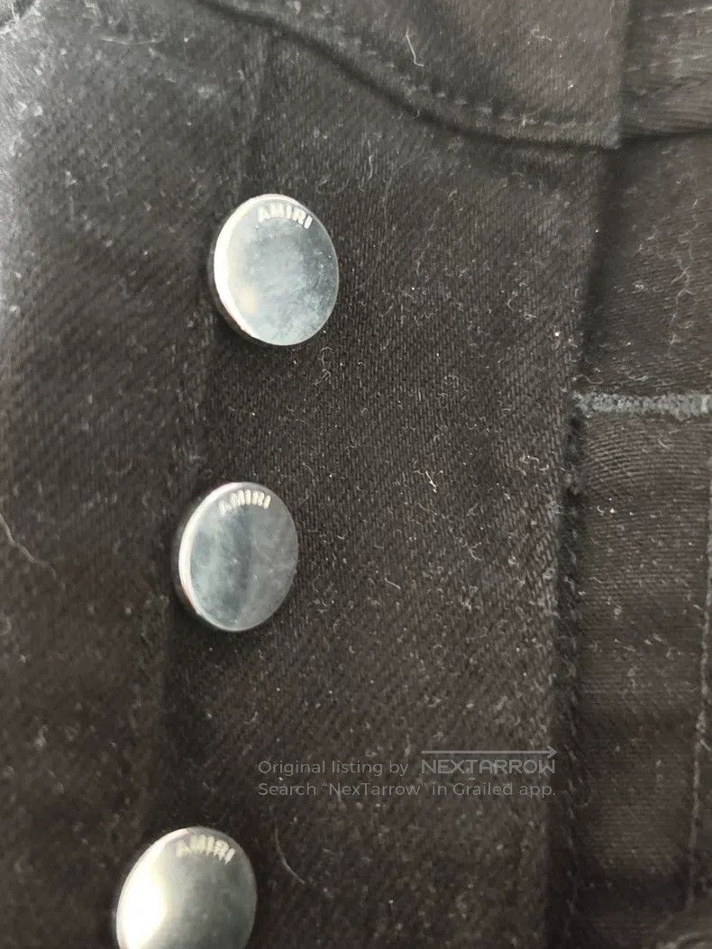 Other Amiri Black ripped denim jeans Size US 30 / EU 46 - 1 Thumbnail
