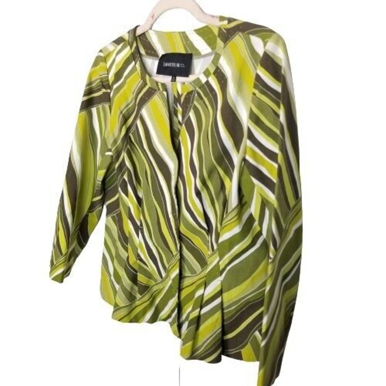Lafayette 148 Lafayette 148 New York Womens Artsy Blazer Size 6 Snap Size M / US 6-8 / IT 42-44 - 7 Thumbnail