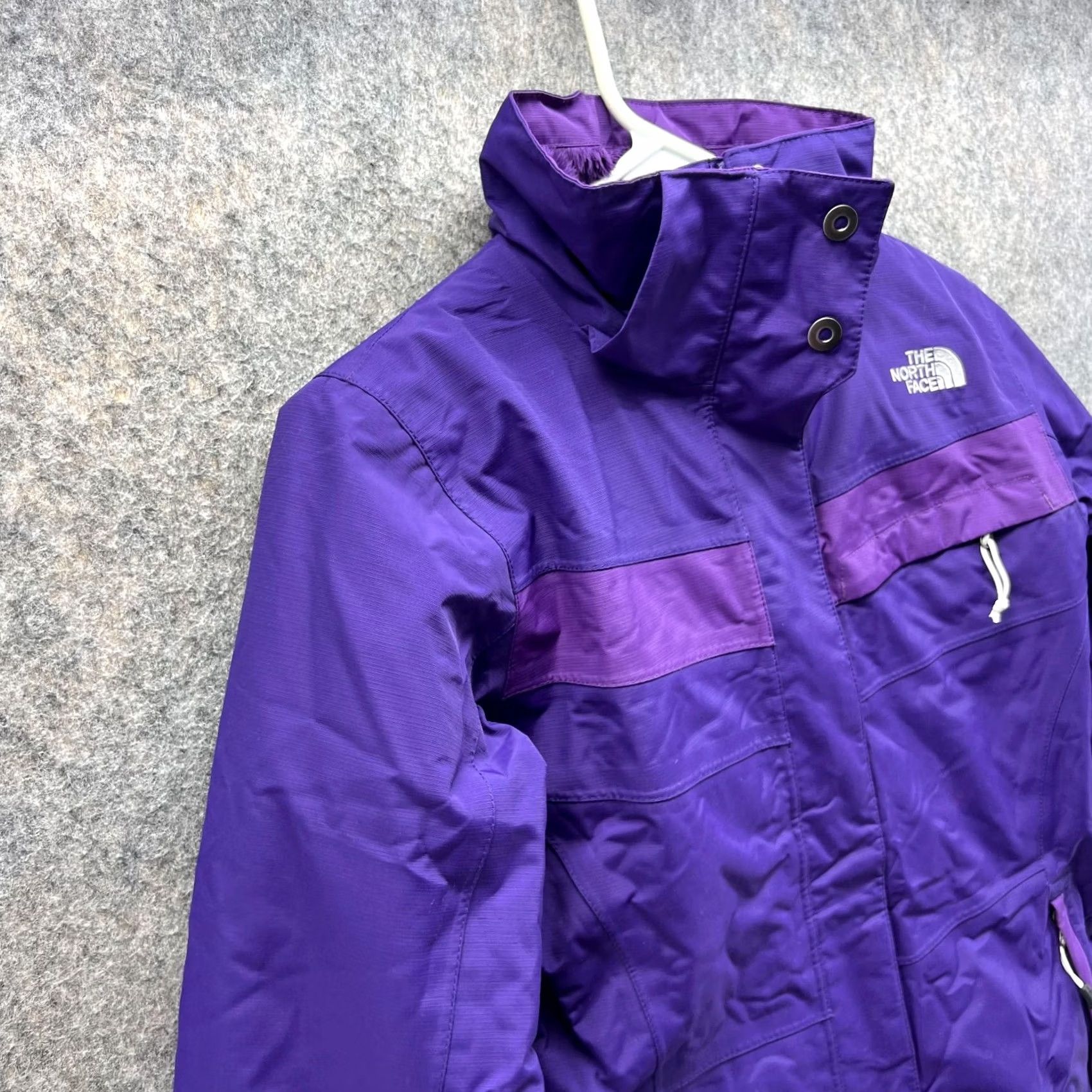 The North Face The North Face Jacket Women XS Parka Purple Full Zip Polyester Fur Lined Hyvent Size XS / US 0-2 / IT 36-38 - 3 Thumbnail