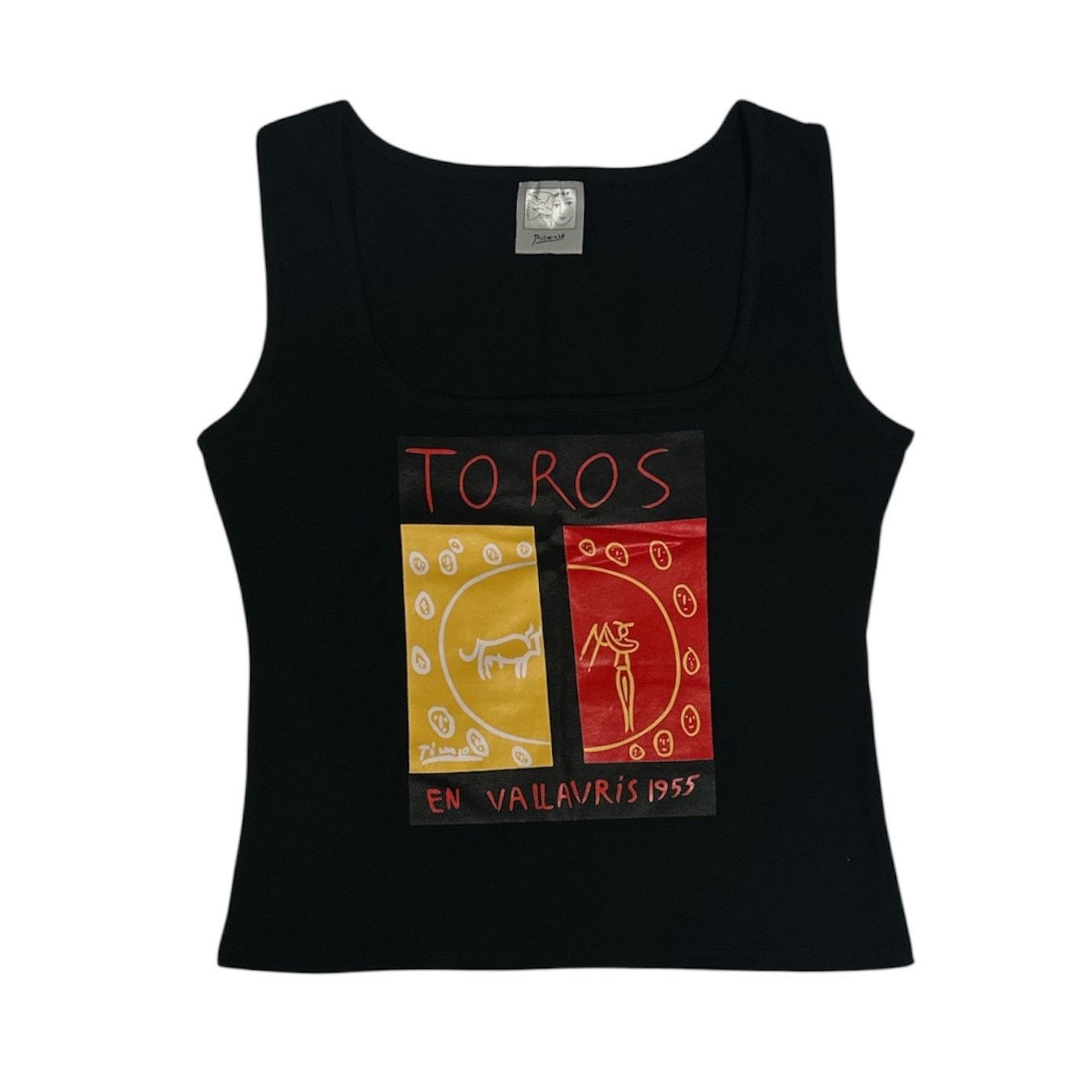 Vintage Vintage 2002 Picasso "Toros En Vallauris" Art Tee Size L / US 10 / IT 46 - 1 Preview