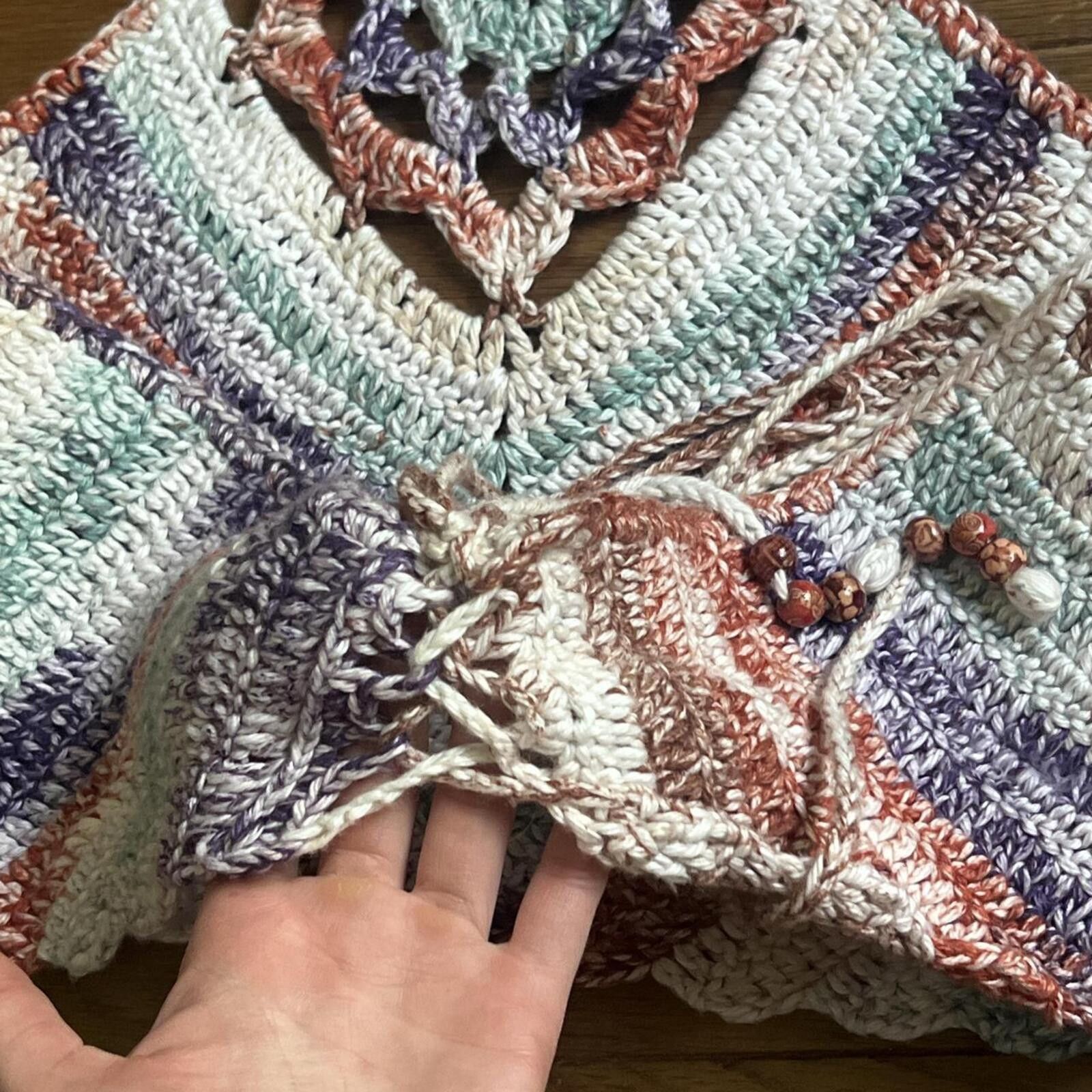 Other handmade crochet halter top Size M / US 6-8 / IT 42-44 - 3 Thumbnail