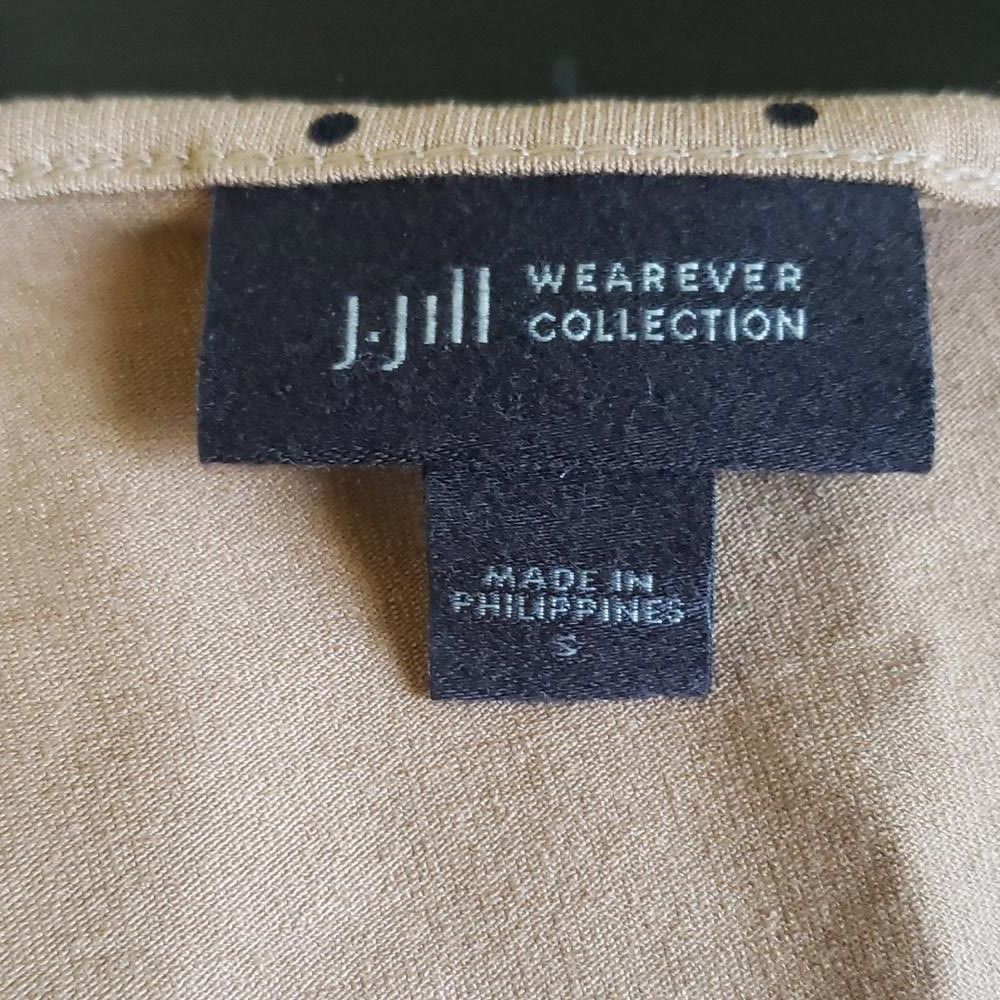 Designer CT754 J.Jill Tan with Black Polka Dot Tank S Size S / US 4 / IT 40 - 3 Thumbnail