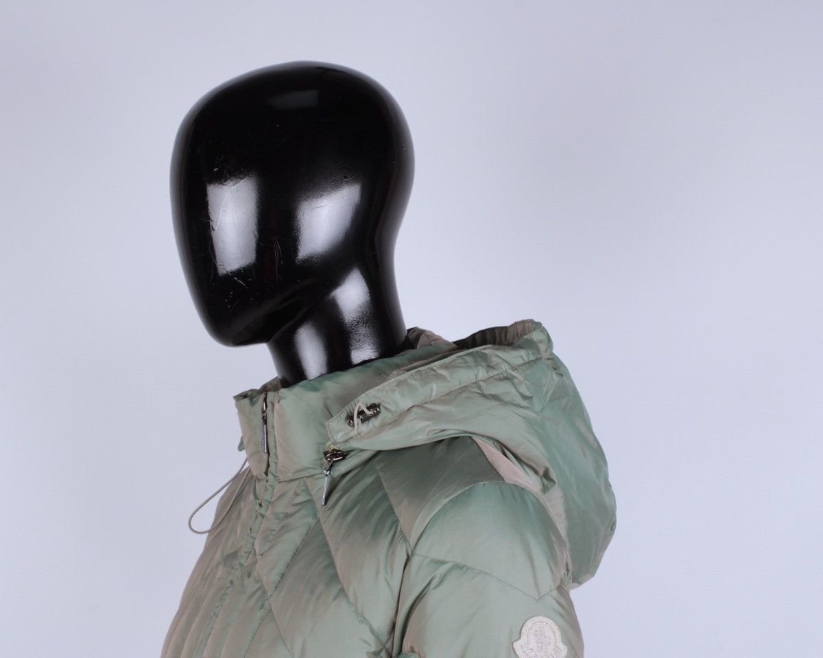 Designer × Moncler × Vintage MONCLER Vintage Silver Logo Kids Girl Womens Long Jacket Size XS / US 0-2 / IT 36-38 - 7 Thumbnail