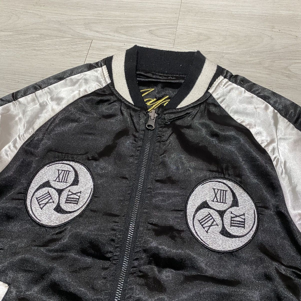 Japanese Brand Thirteen japan embroidery reversible sukajan souvenir jacket Size US M / EU 48-50 / 2 - 10 Thumbnail