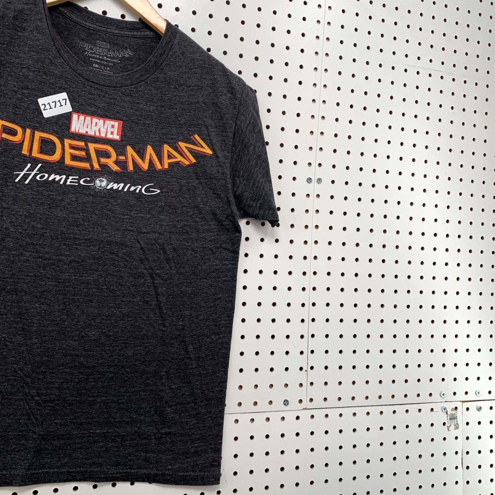 Vintage Spider Man Home Coming Shirt Black Adult Small TEE Marvel Movie 18x26 Comic Mens Size US S / EU 44-46 / 1 - 4 Thumbnail