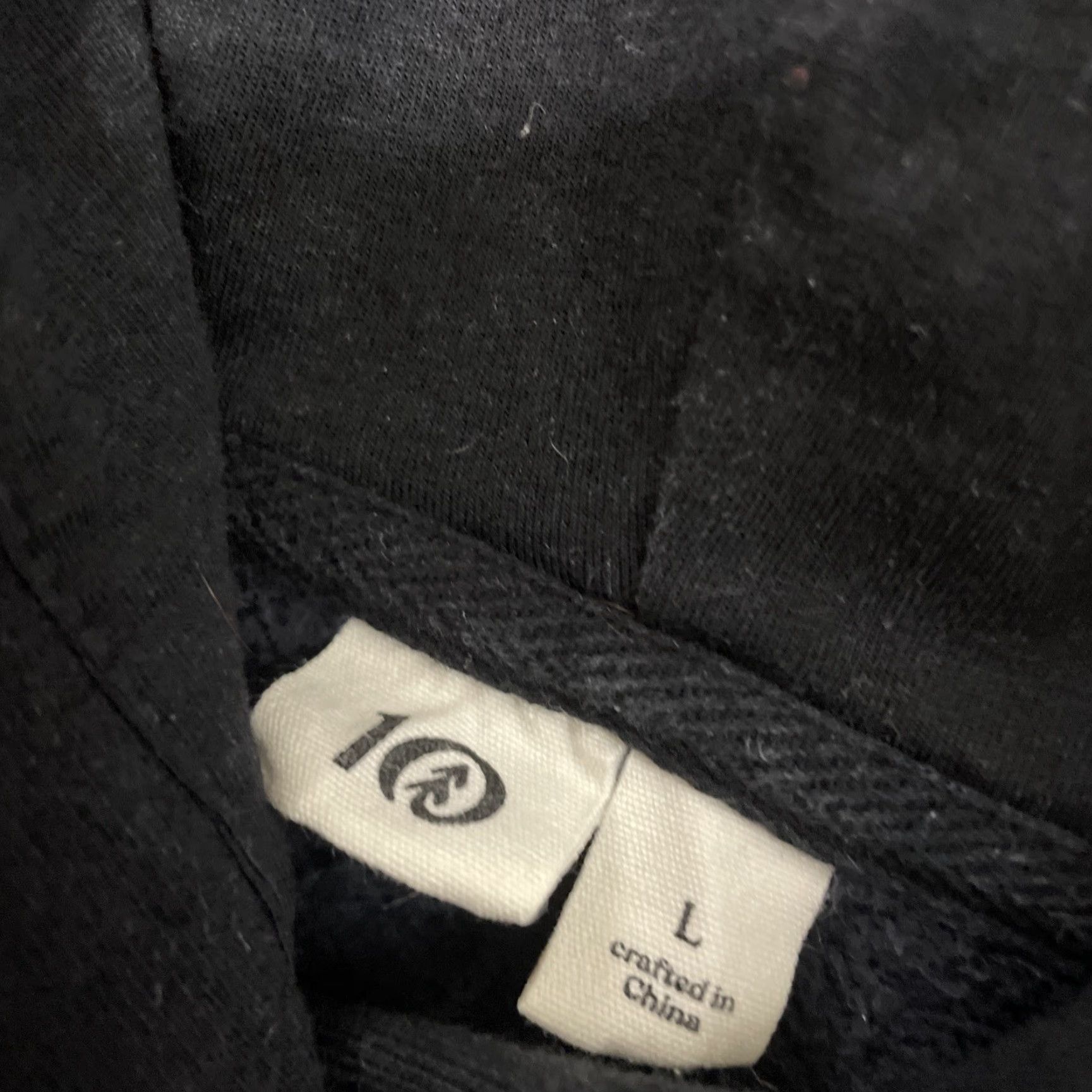 tentree Tentree Hoodie Black Men L Organic Cotton Blend Embroidered Rainbow Alpaca Logo Size US L / EU 52-54 / 3 - 7 Thumbnail