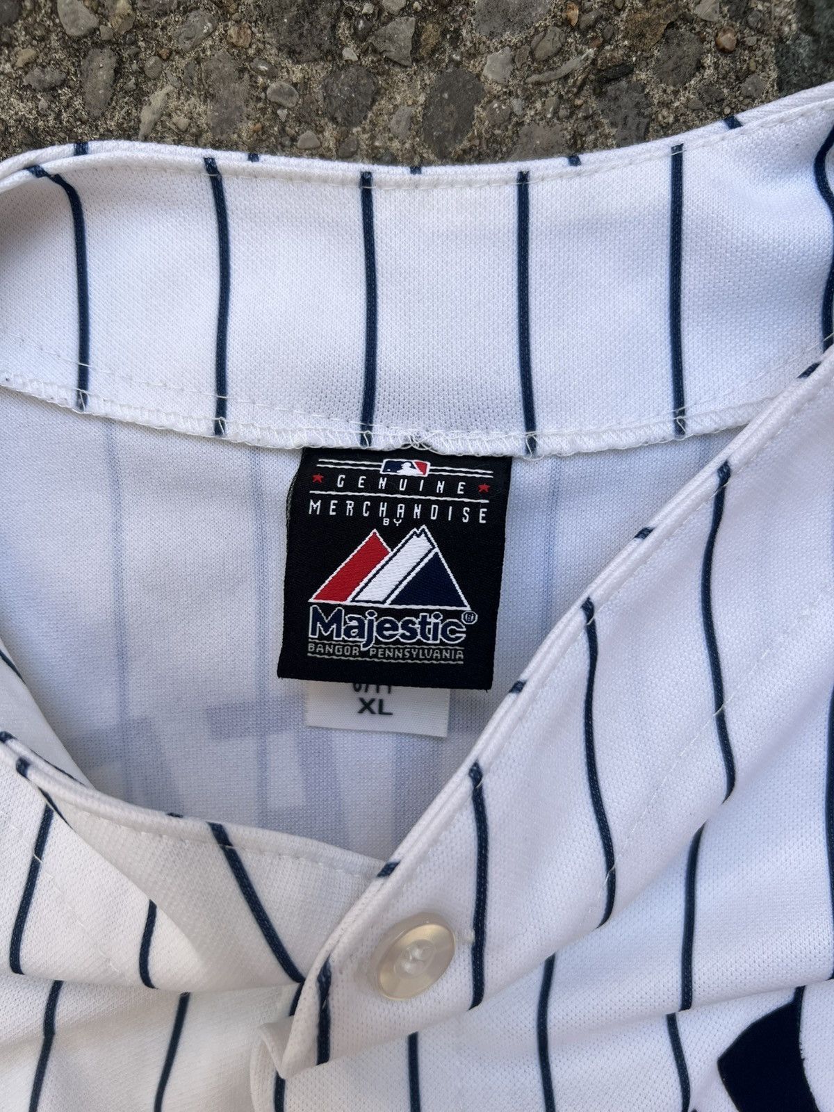 Majestic Vintage Majestic New York Yankees Derek Jeter Baseball Size US S / EU 44-46 / 1 - 3 Thumbnail