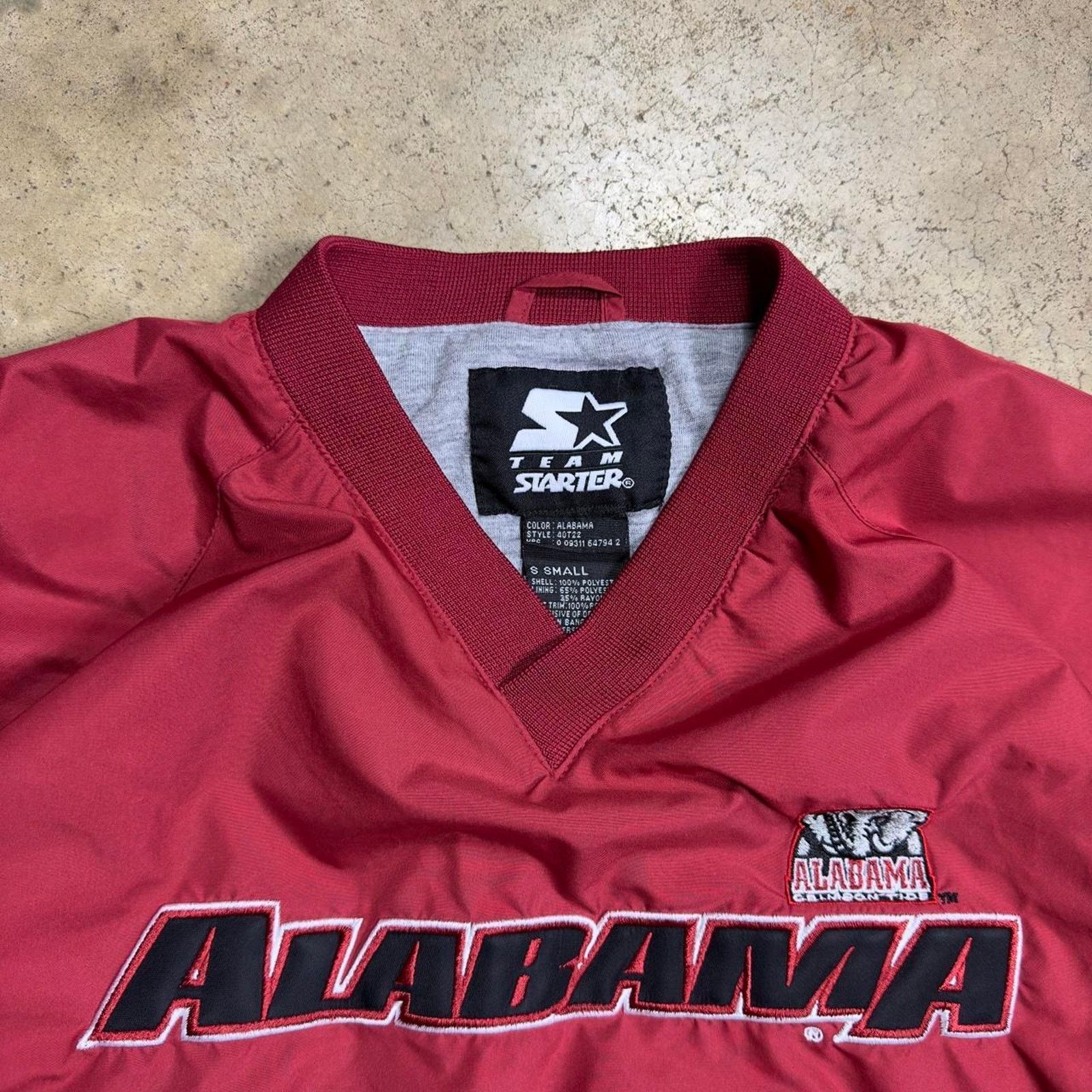 Japanese Brand × Starter 00's Team Starter Red University Of Alabama Retro Sweatshirt Size US S / EU 44-46 / 1 - 3 Thumbnail