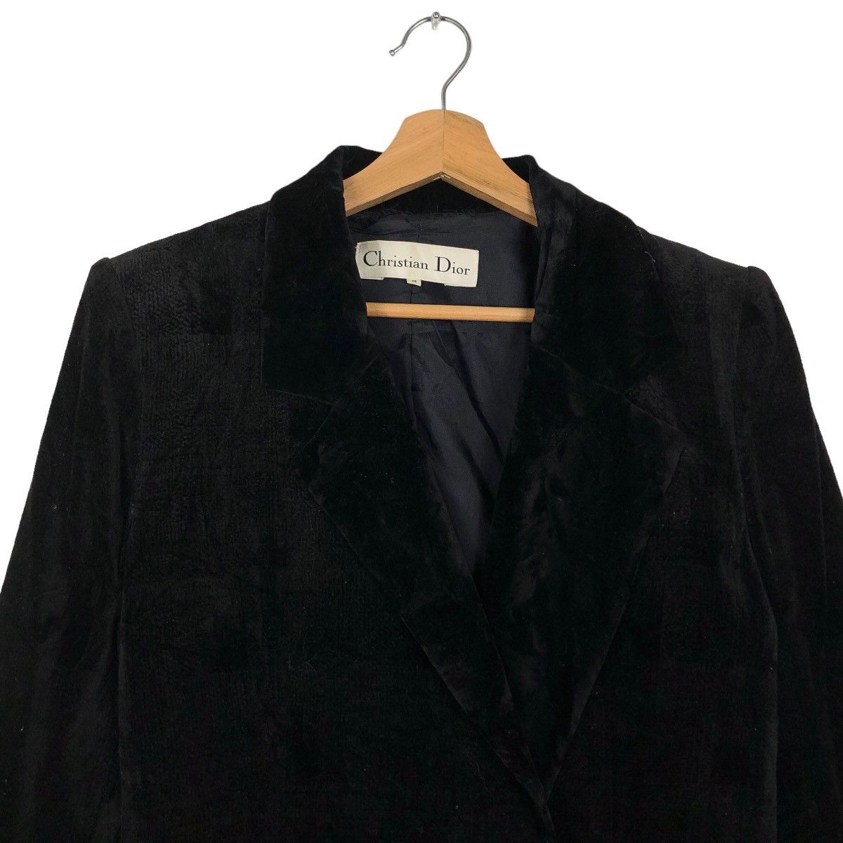 Christian Dior Monsieur 🔥Iconic Black Velvet Blazer Christian Dior Size US M / EU 48-50 / 2 - 2 Thumbnail