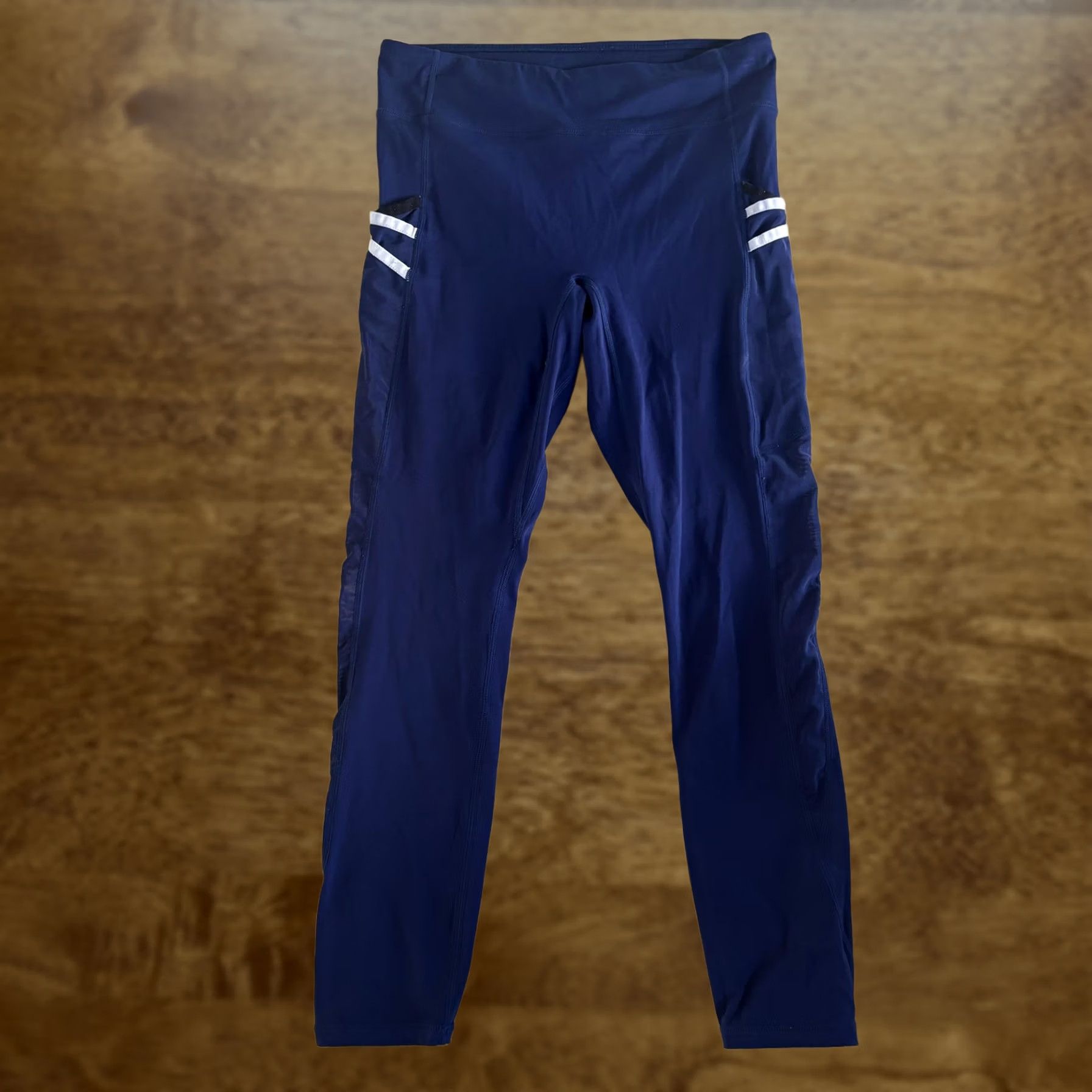 Fabletics Fabletics Leggings Womens Medium Blue High Rise Ankle Reflective Pockets Running Size 32" / US 10 / IT 46 - 1 Thumbnail