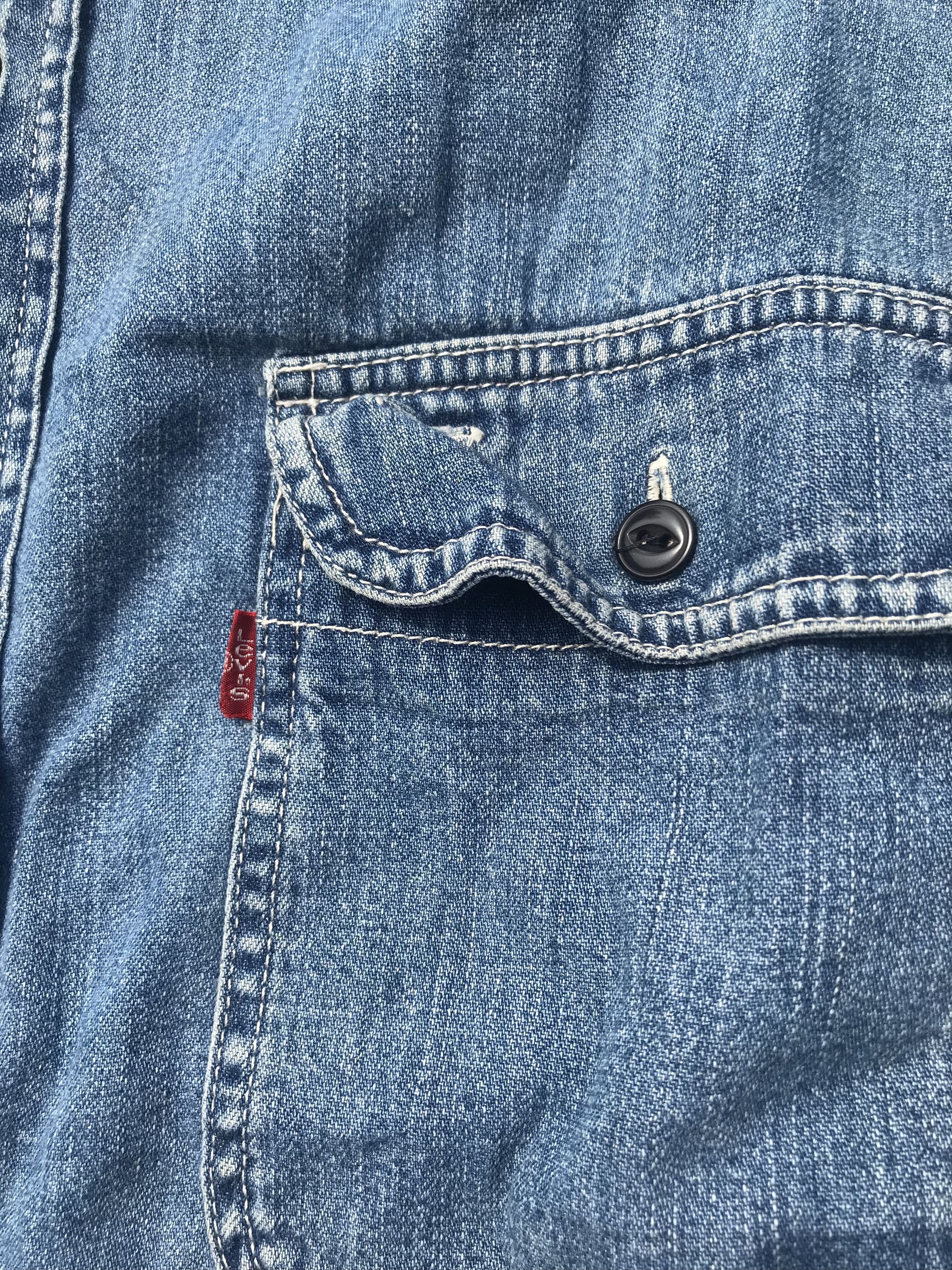 Levi's × Levi's Vintage Clothing Levi’s vintage denim longsleeve shirt Size US L / EU 52-54 / 3 - 4 Thumbnail
