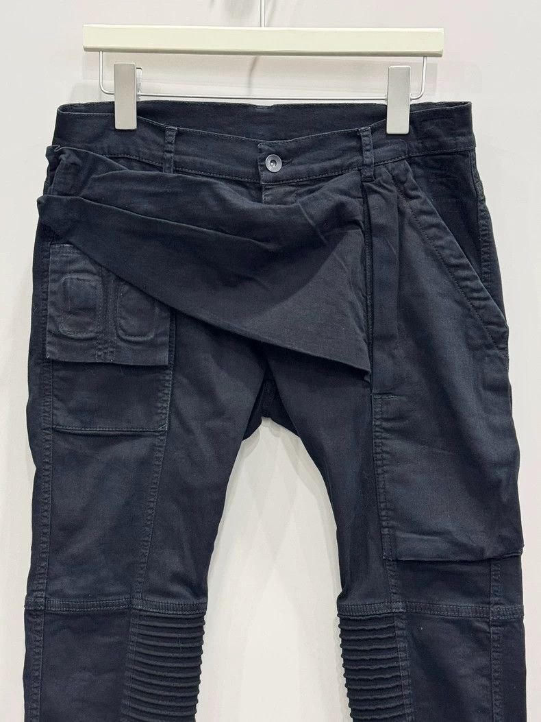 Rick Owens Rick Owens Black Motorcycle Denim Pants Size 32-2505 Size US 32 / EU 48 - 3 Thumbnail