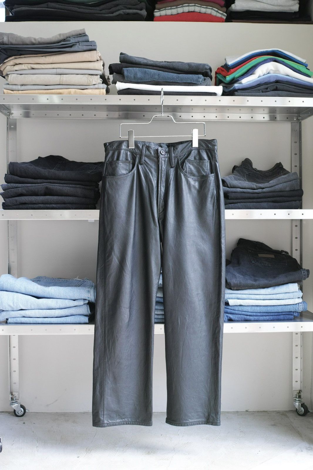 2000AW Y’s for men Leather Pants