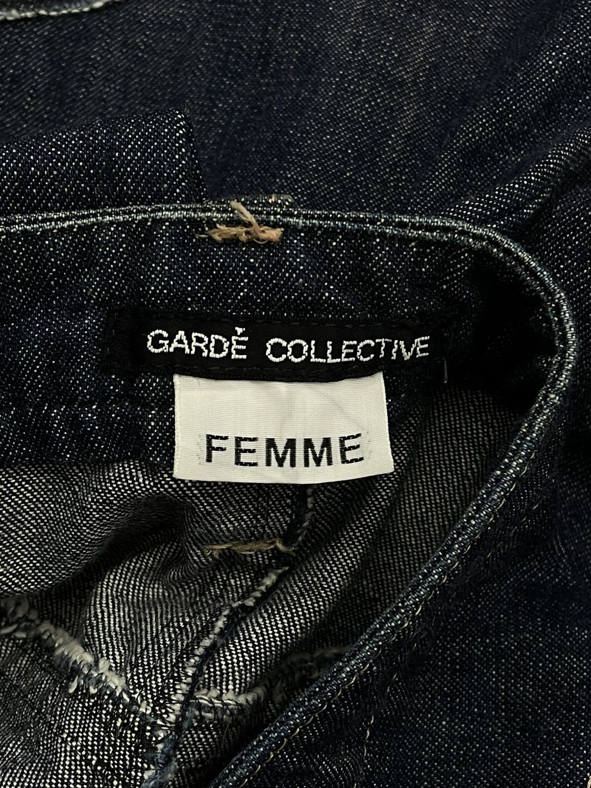 Tornado Mart Vintage Rare Japan Designer Garde Collective Art Patch Denim Size US 28 / EU 44 - 15 Thumbnail