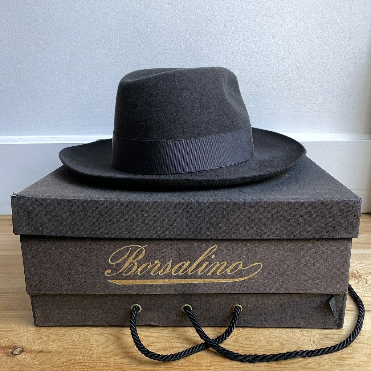 Borsalino Borsalino Amedeo S.Q. Felt Wide Brim Size ONE SIZE - 4 Thumbnail