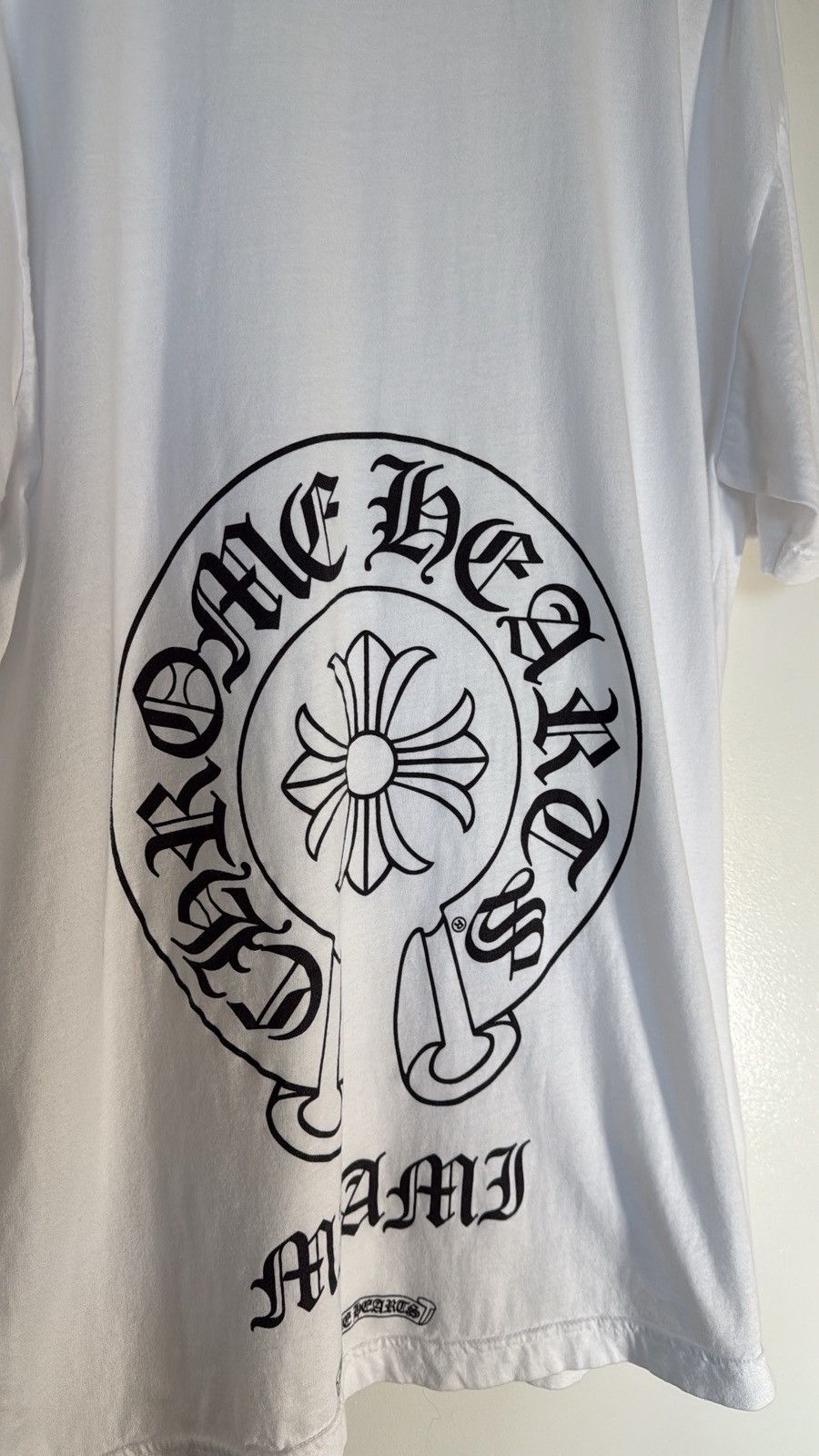 Chrome Hearts Miami Exclusive Chrome Hearts Horseshoe Tshirt Size US XXL / EU 58 / 5 - 4 Thumbnail