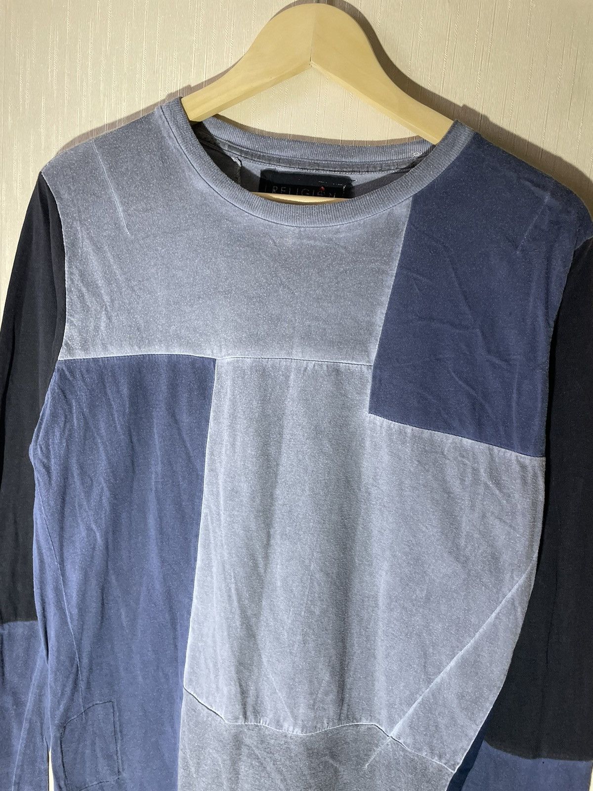 Japanese Brand × Vintage Religion Patchwork Japanese long sleeve Size US M / EU 48-50 / 2 - 3 Thumbnail