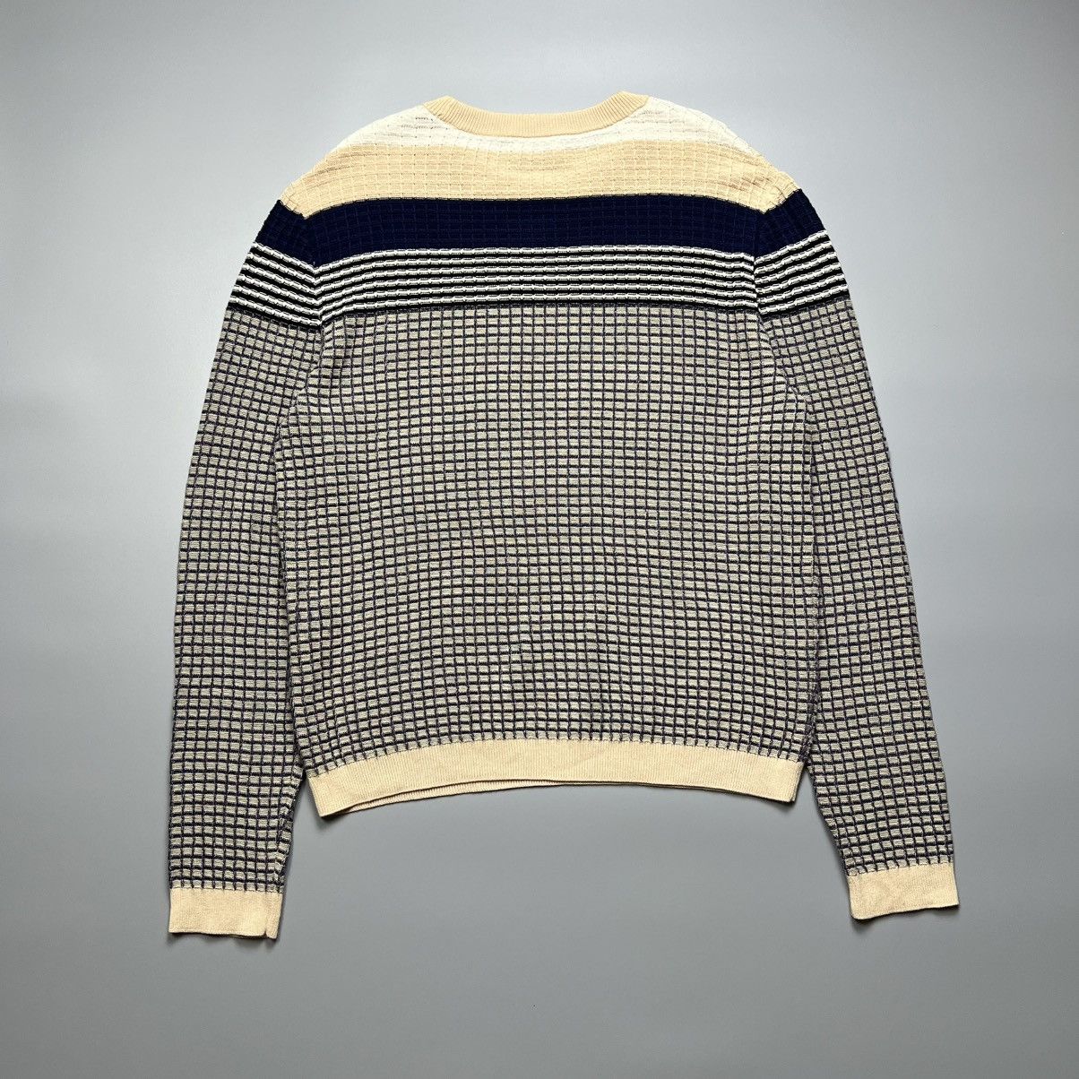 Acne Studios Acne Studios - KOOS waffle Knitted Sweater Size US M / EU 48-50 / 2 - 2 Thumbnail
