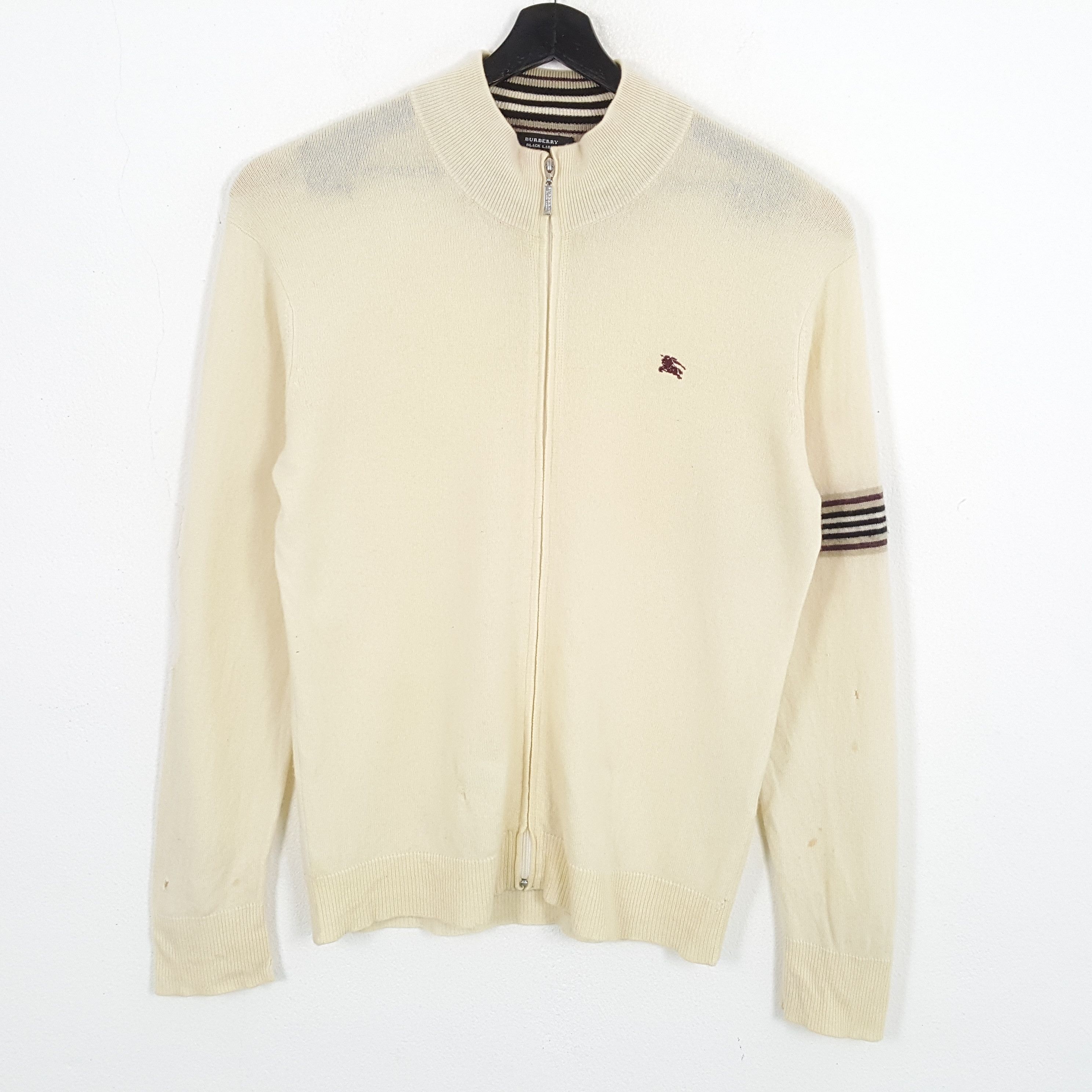 Burberry × Vintage BURBERRY BLACK LABEL Fashion Style Nice Design Sweater Size US S / EU 44-46 / 1 - 1 Thumbnail