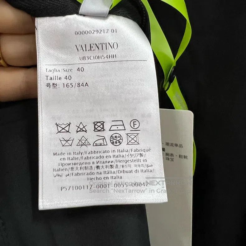 Valentino Valentino Black big logo hooded jacket Size S / US 4 / IT 40 - 4 Thumbnail