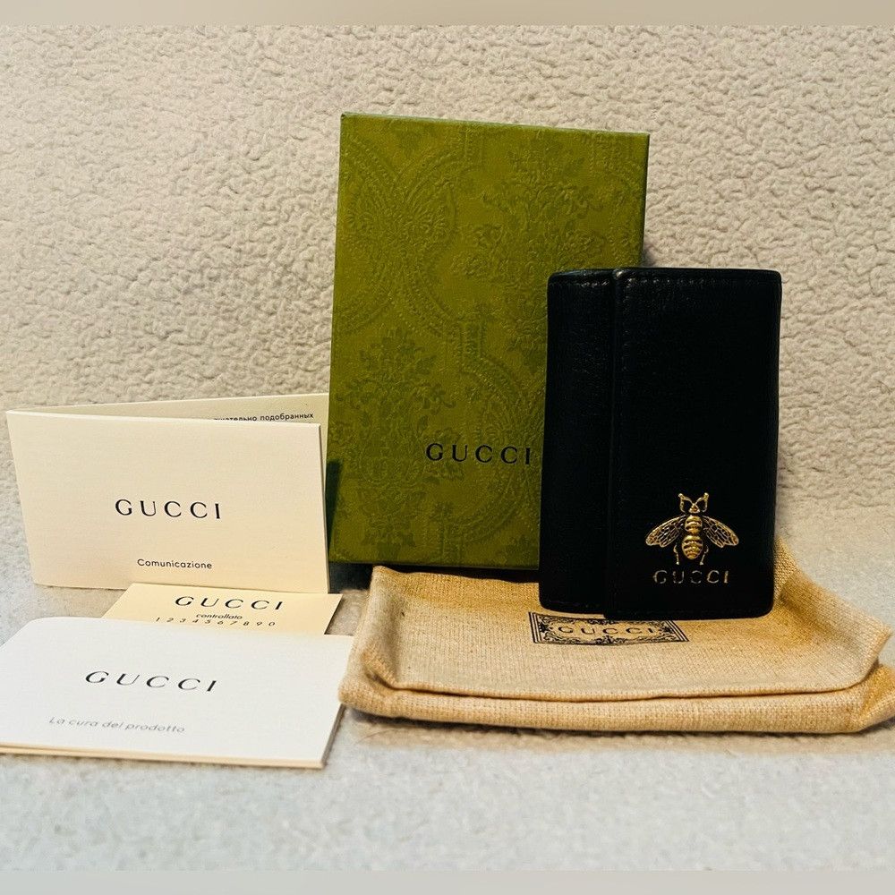 Gucci GUCCI Animalier Bee Key Holder Size ONE SIZE - 1 Thumbnail