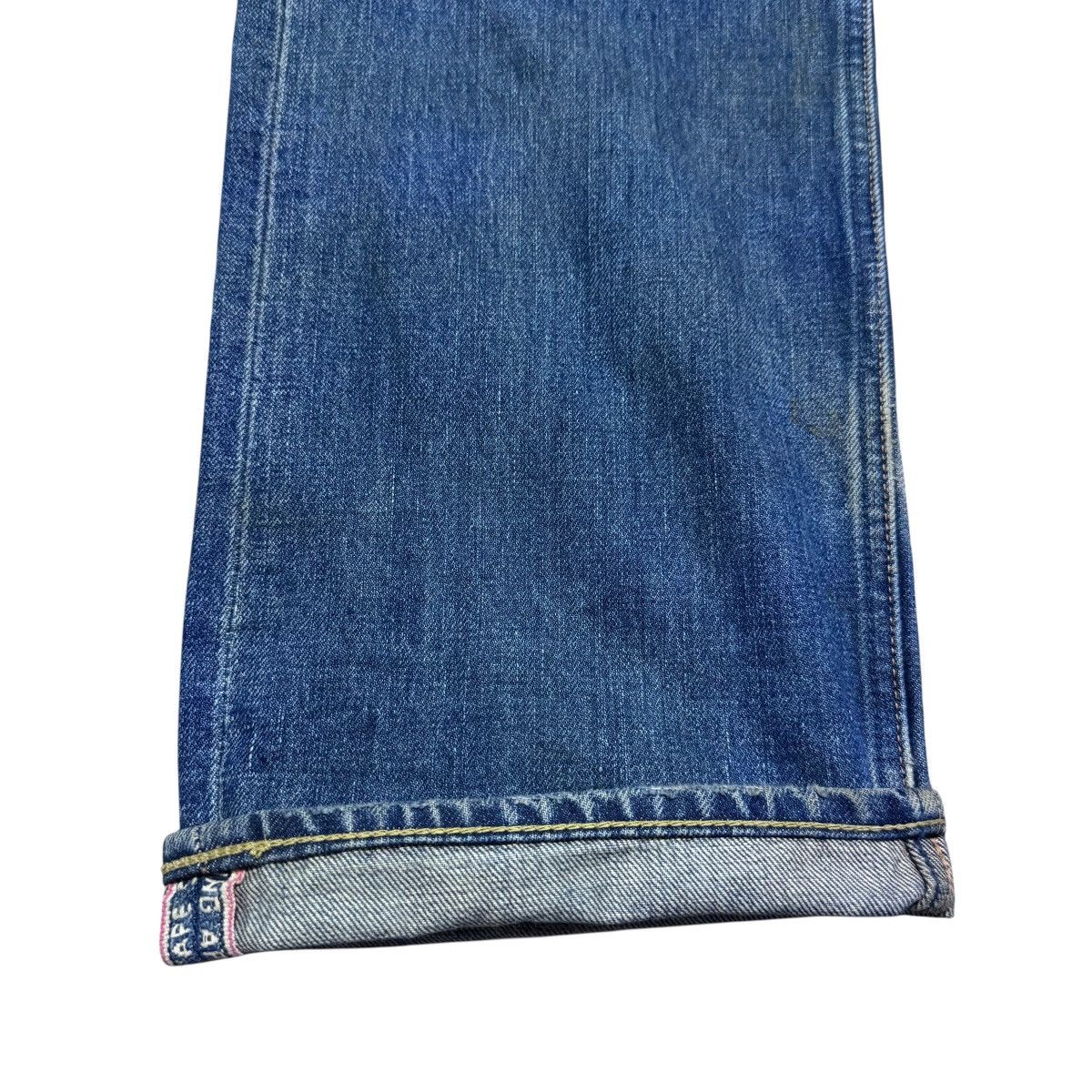 Bape Bape Sta Denim Selvedge Jeans Distressed Size US 36 / EU 52 - 8 Thumbnail