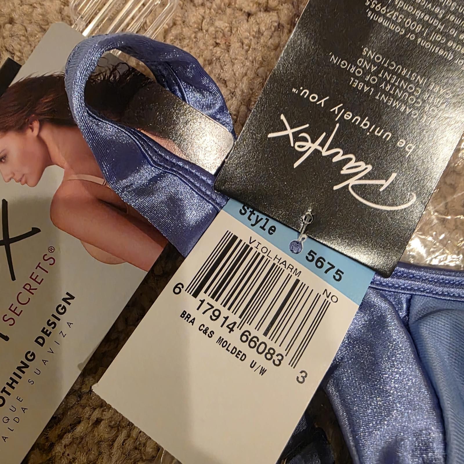 Other Playtex Secrets Sleek Back-Smoothing Underwire Bra NWT Size ONE SIZE - 3 Thumbnail