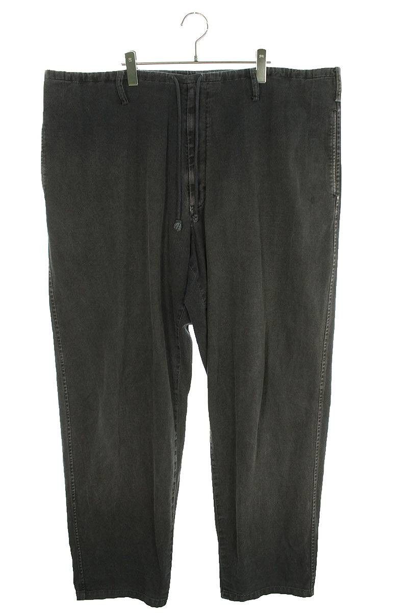 image of Yohji Yamamoto Pour Homme Cord Long Pants in Black, Men's (Size 44)