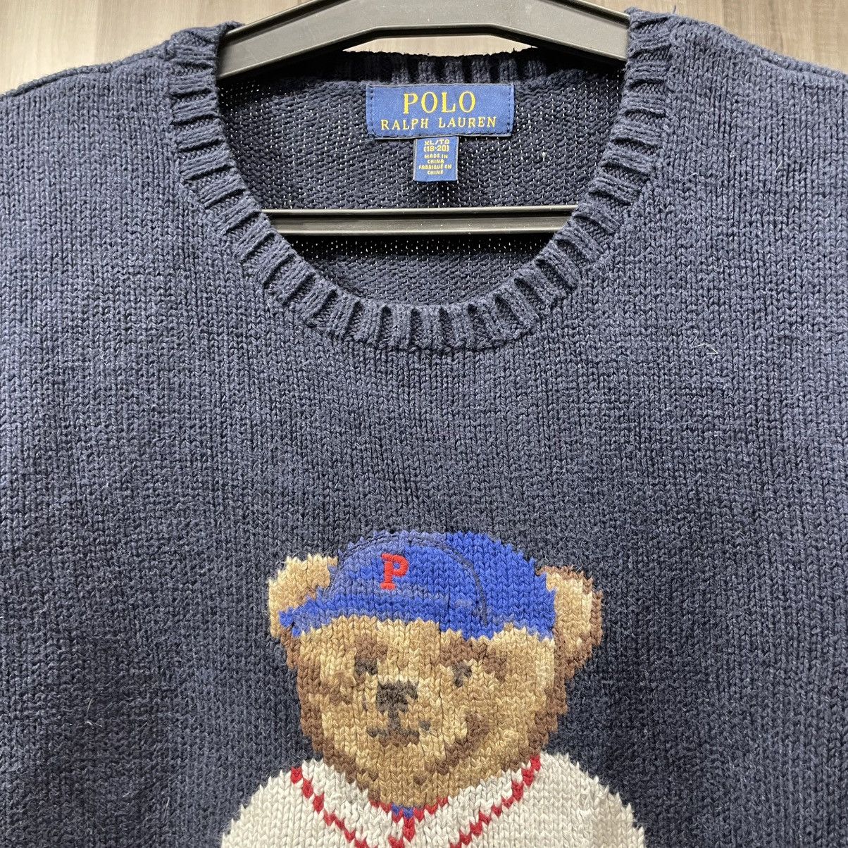 Polo Ralph Lauren polo ralph lauren polo bear sweater Size US XL / EU 56 / 4 - 7 Thumbnail