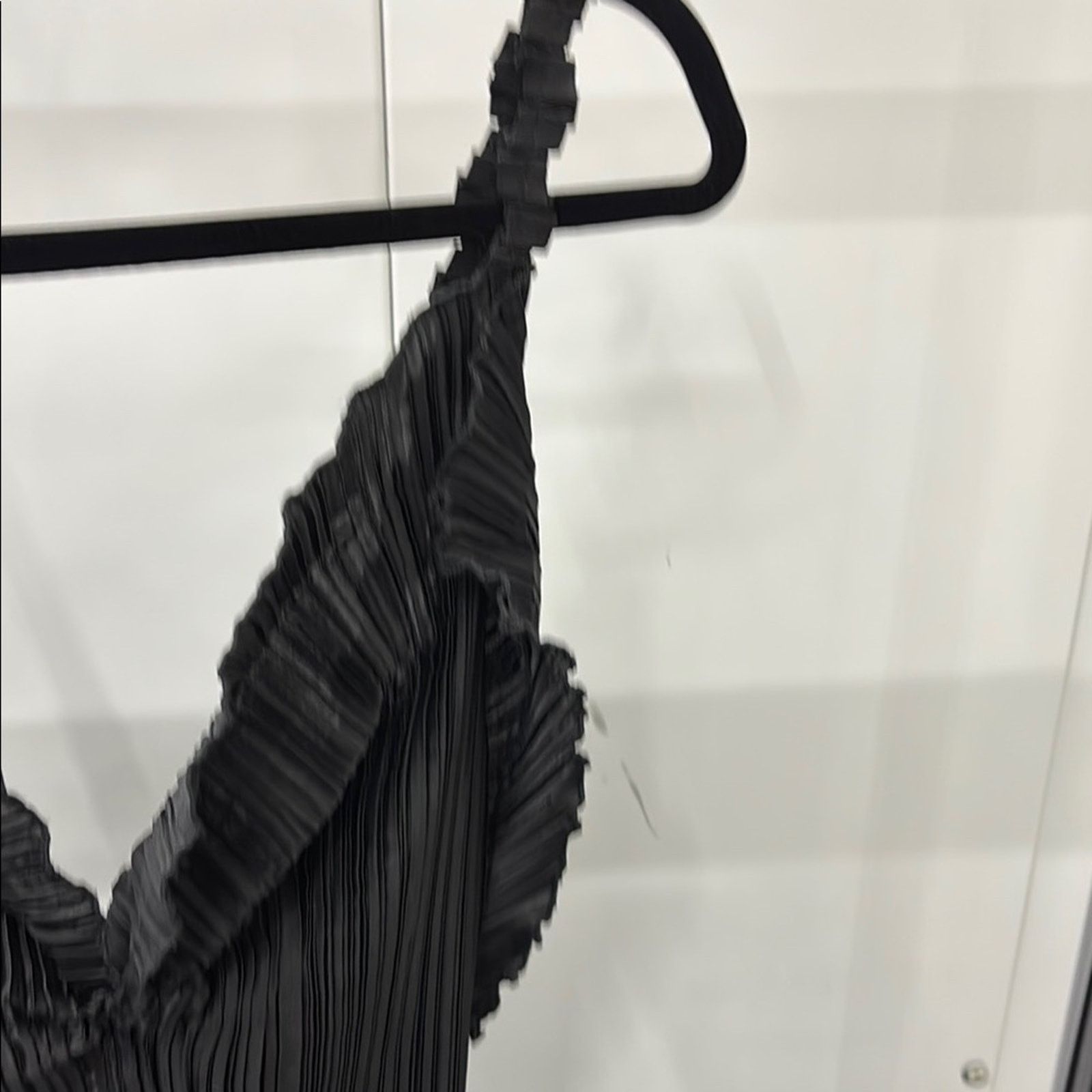 Other NWT Daphne Valente Elegant Black Pleated Dress WomenOne Size Size ONE SIZE - 7 Thumbnail