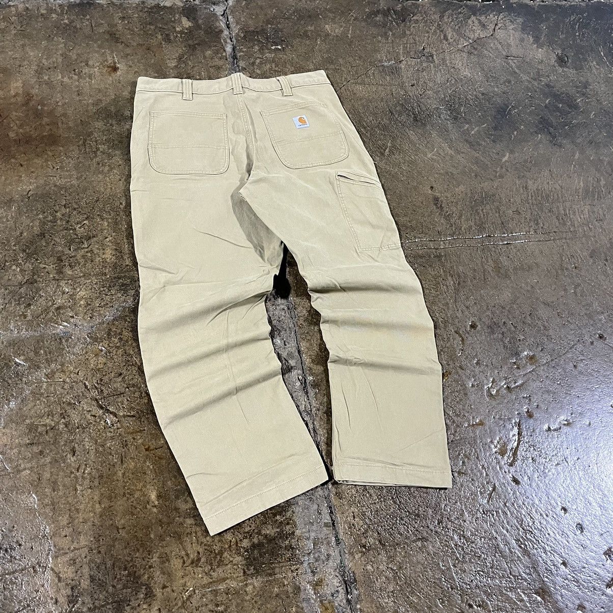 Carhartt × Vintage Crazy Y2K Carhartt Carpenter Pants Faded Workwear Skater Size US 36 / EU 52 - 3 Thumbnail
