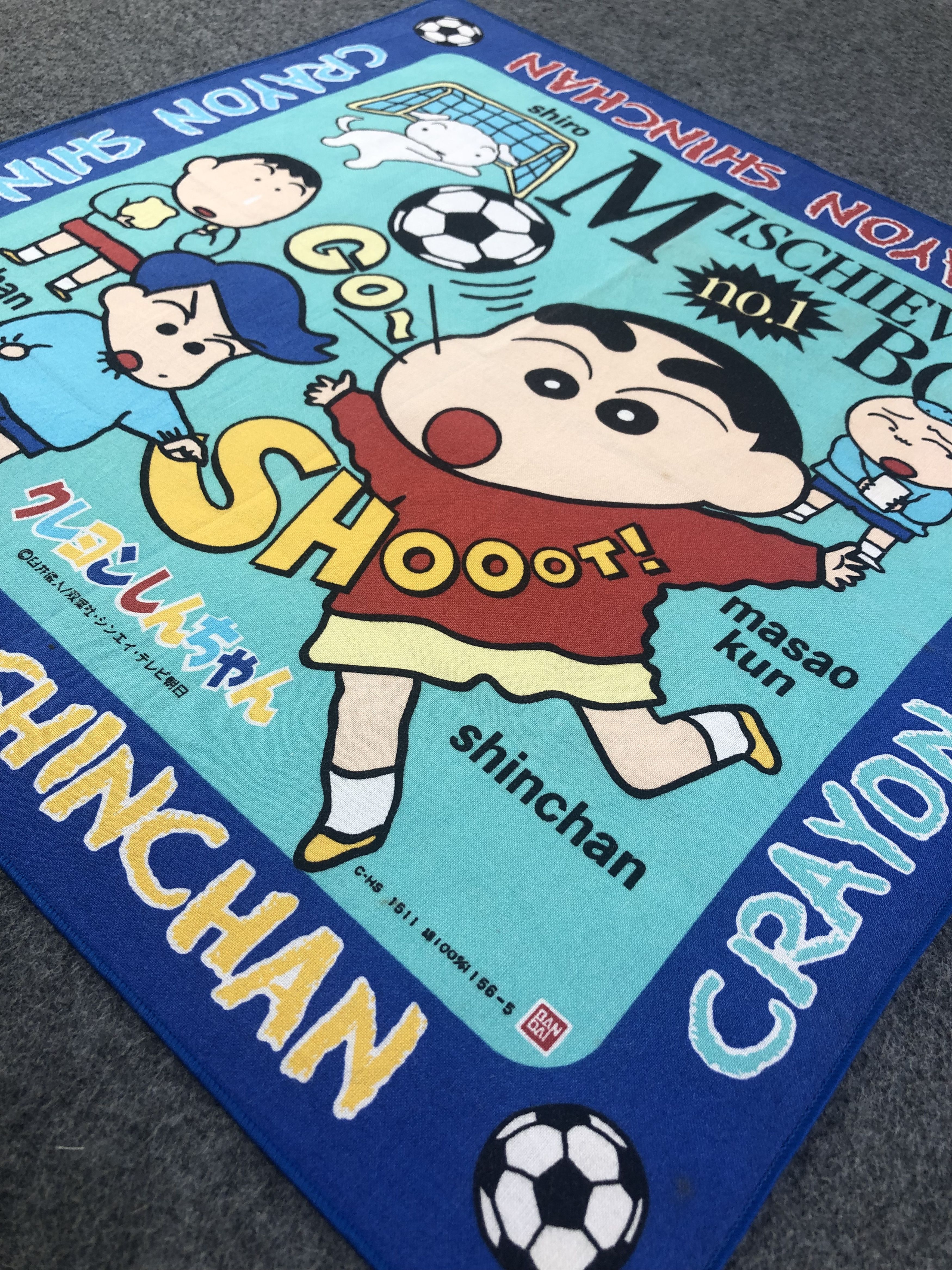 Anime × Cartoon Network × Japanese Brand Crayon Shin Chan Handkerchief / Bandana / Neckerchief Size ONE SIZE - 2 Thumbnail