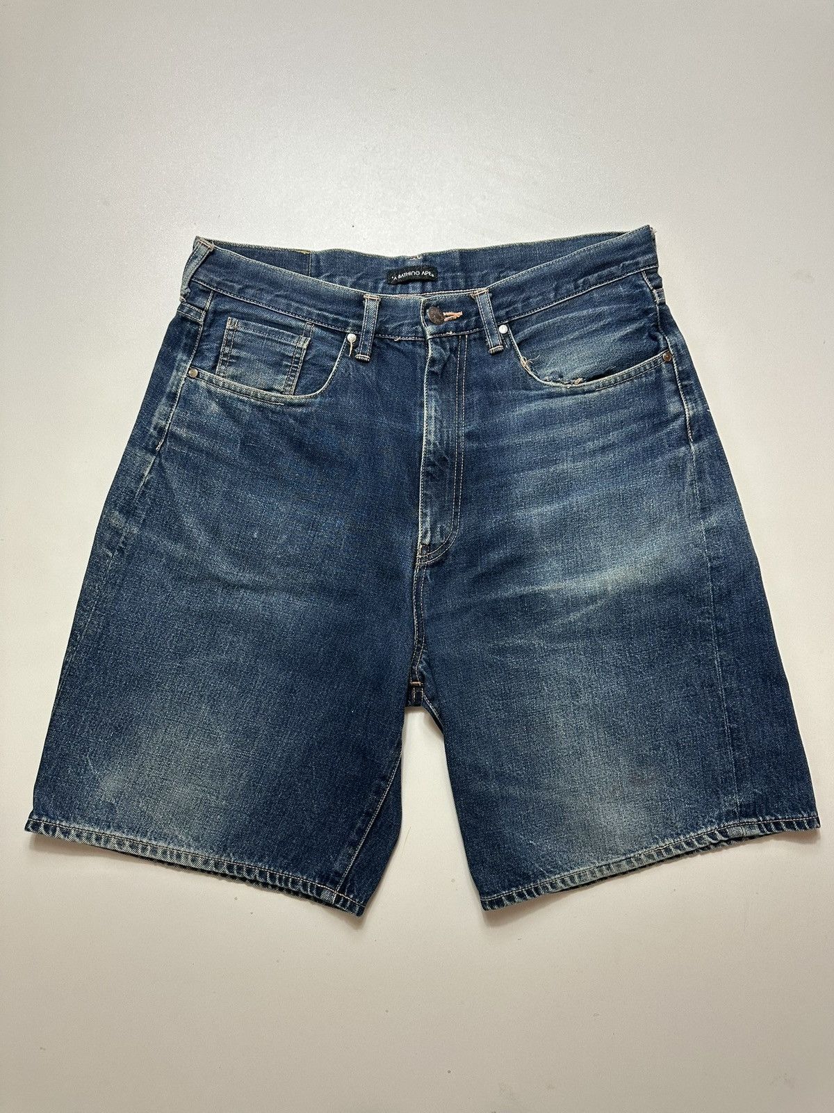 Bape Vintage Bape Sta Camo Jorts Size US 34 / EU 50 - 4 Thumbnail