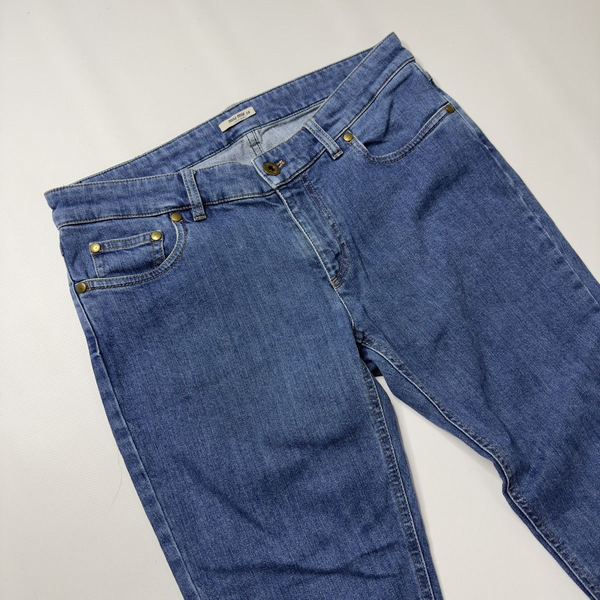 Miu Miu × Prada Prada miu miu skinny jeans Size 28" / US 6 / IT 42 - 3 Thumbnail