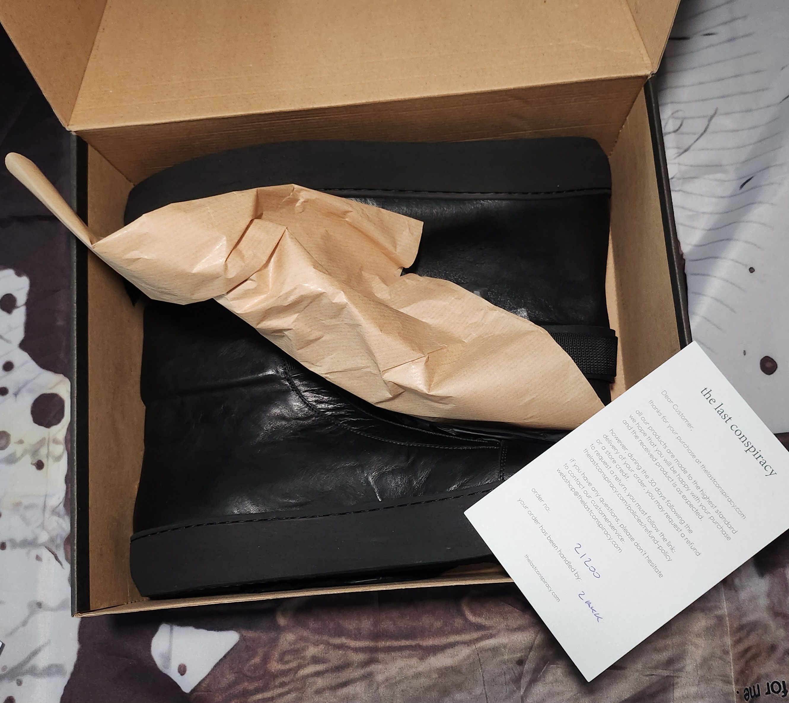 The Last Conspiracy KEVIN soft BLACK Size US 11 / EU 44 - 11 Thumbnail