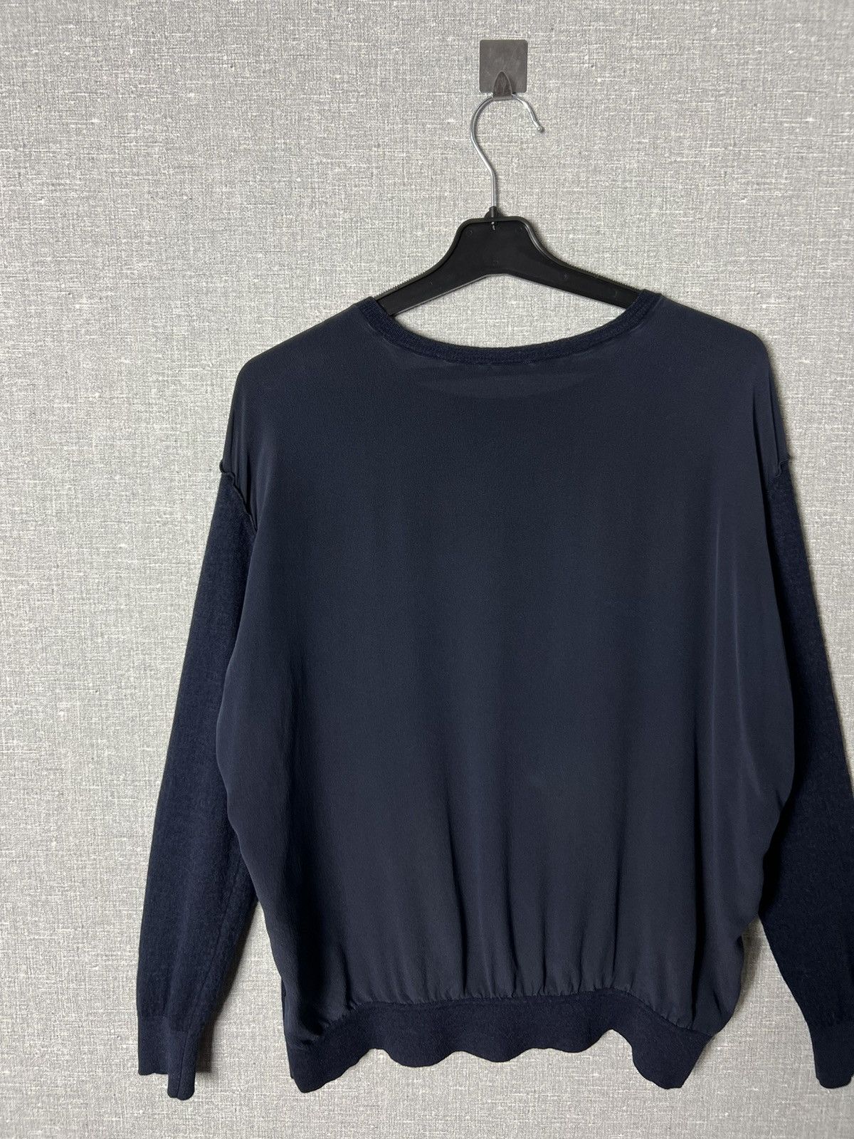 Stella McCartney RARE Stella McCartney Virgin Wool & Silk Jumper Sweater Size L / US 10 / IT 46 - 9 Thumbnail