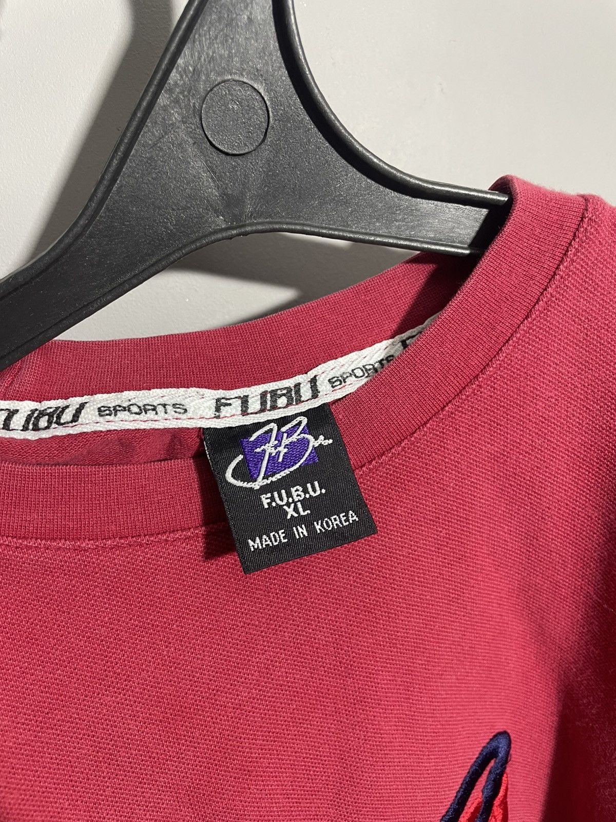 Fubu × Vintage Vintage Fubu Embroidered Logo Made In Korea Rare y2k tshirt Size US XL / EU 56 / 4 - 8 Thumbnail